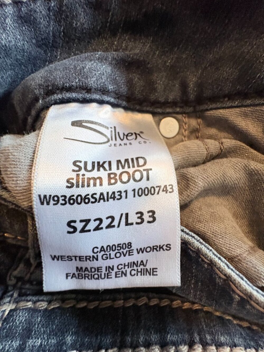 Womens Silver Jeans - Picture 7 of 7